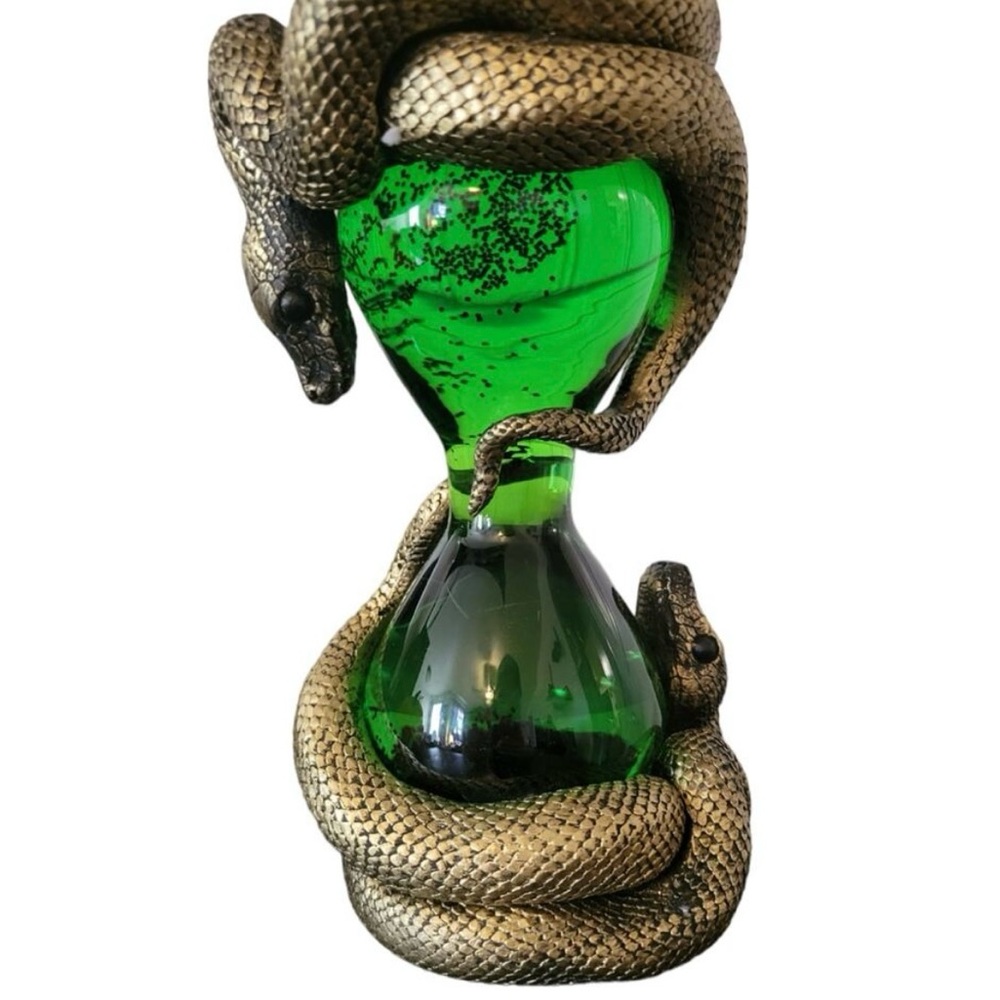 Martha Stewart Green Snake Decorative Waterglobe